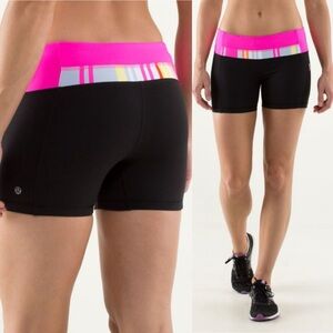LULULEMON Black Run Fast Track Short